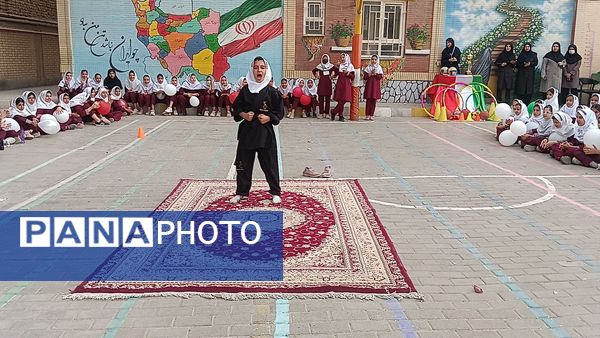 مراسم المپیاد ورزشی درون مدرسه ای دبستان شطیطه۲
