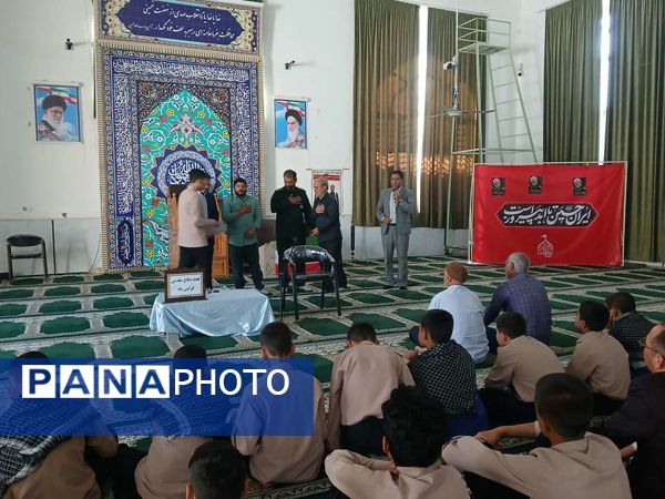 برگزاری یادواره شهدا در مسجد صاحب‌الزمان شهرستان خلیل‌آباد
