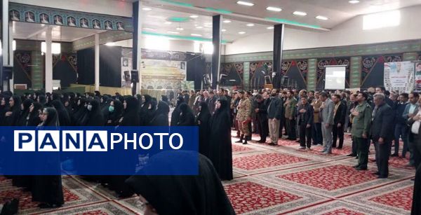 مراسم بزرگداشت سالگرد حماسه ۹ دی در خلیل آباد 