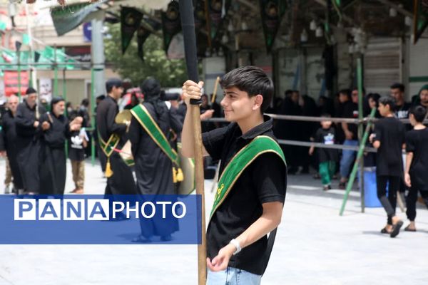 جلوه‌هایی از عزاداری تاسوعای حسینی در قم
