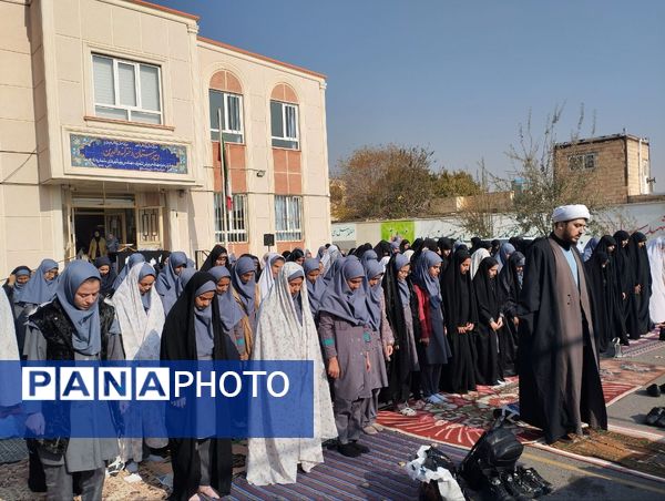 مراسم فاطمیه در مدرسه والدین آناخاتون تبریز