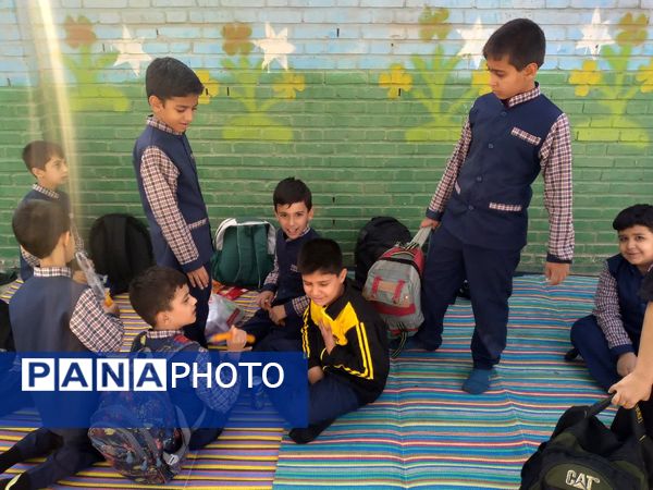 اردوی درون‌ مدرسه ای دبستان حضرت قاسم (ع) به مناسبت روز جهانی کودک 