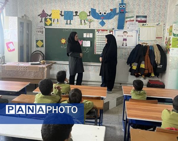 بازدید سرگروه‌های آموزشی از مدارس خاتم 