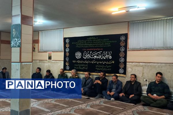  سوگواره فاطمی و گرامیداشت هفته بسیج در ورامین