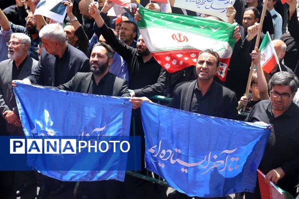 راهپیمایی جمعه خشم در تبریز
