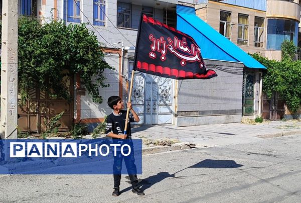 ایرانِ امام حسین، با پشتیبانی نونهالان پیروز است 