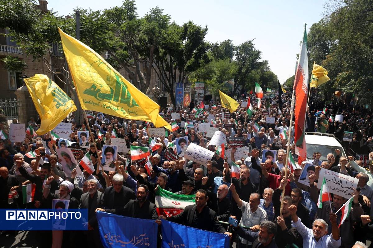 راهپیمایی جمعه خشم در تبریز