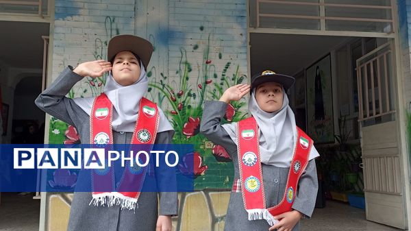 حال و هوای دانش آموزان در آغاز سال تحصیلی در دبستان نیایش۲ 
