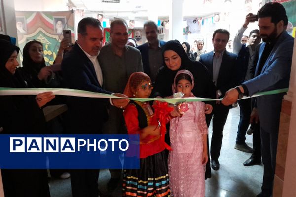 آیین افتتاحیه طرح شهید سلیمانی در دبستان منتظر قائم شهرری