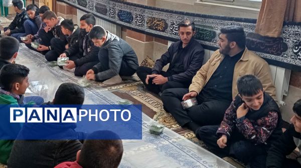 مراسم عزاداری دهه فاطمیه در دبیرستان ابن‌ سینا شهرستان بن 