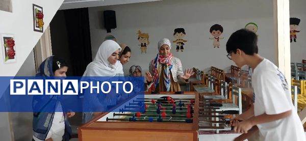 برگزاری اردوی تابستانه خانواده در کتابخانه مرکز جاسک