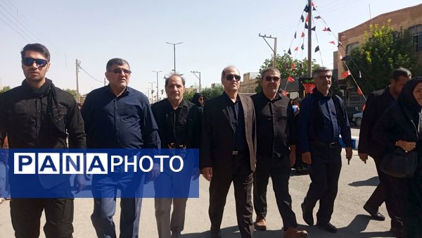 برگزاری مراسم پیاده‌روی جاماندگان اربعین حسینی در شهرستان بروجن