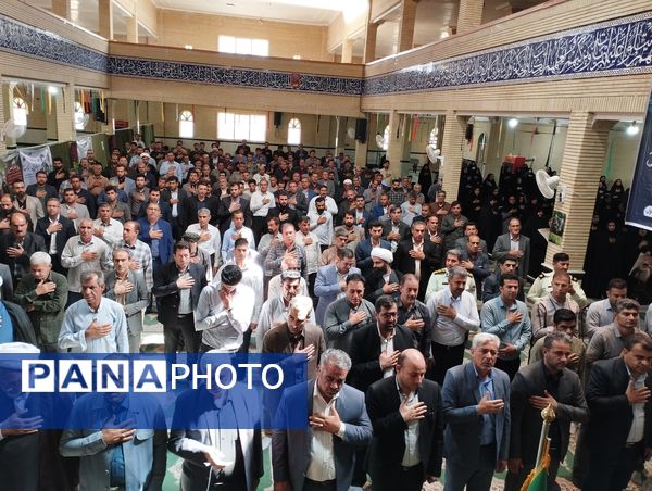  مراسم سوگواری به‌مناسبت شهادت شهدای خدمت در شهرستان چرداول