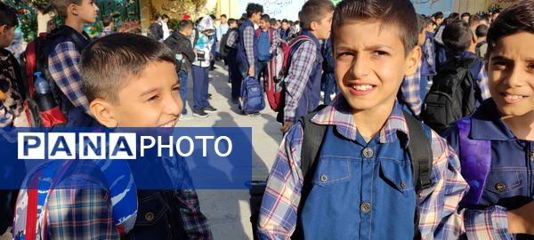 جشن آغاز سال تحصیلی جدید در مدرسه شهدای فرهنگی شهرستان شیروان