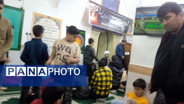 مسجد صاحب‌الزمان فدافن صحنه‌ی شکوفایی معنویت نوجوانان در آیین اعتکاف