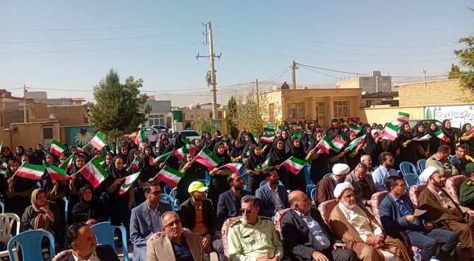 برگزاری مراسم جشن بازگشایی مدارس در شهرستان هلیلان