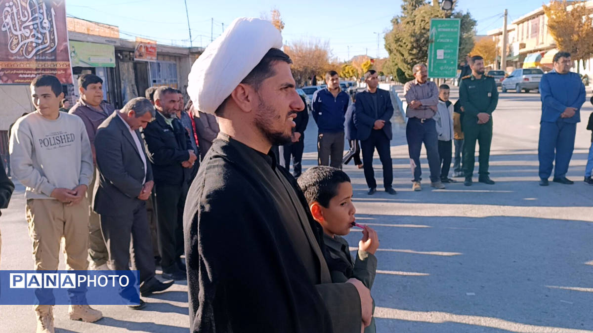 اجتماع باشکوه فاطمیون در شهرستان مارگون