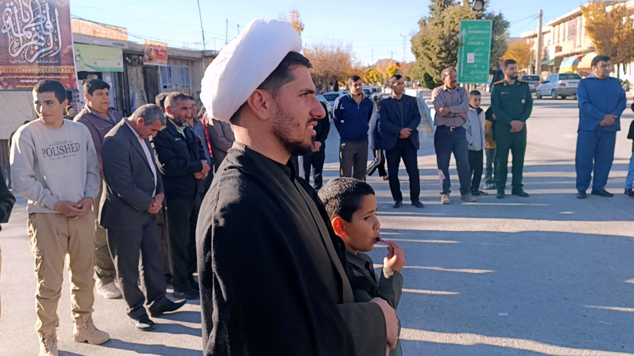 اجتماع باشکوه فاطمیون در شهرستان مارگون