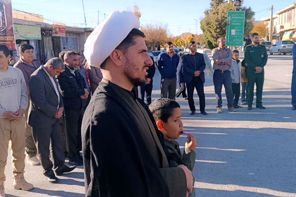 اجتماع باشکوه فاطمیون در شهرستان مارگون