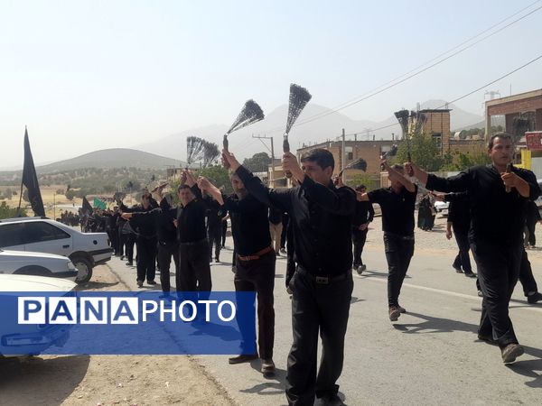 عزاداران حسینی، خیابان‌ها را غرق لبیک یا حسین کردند