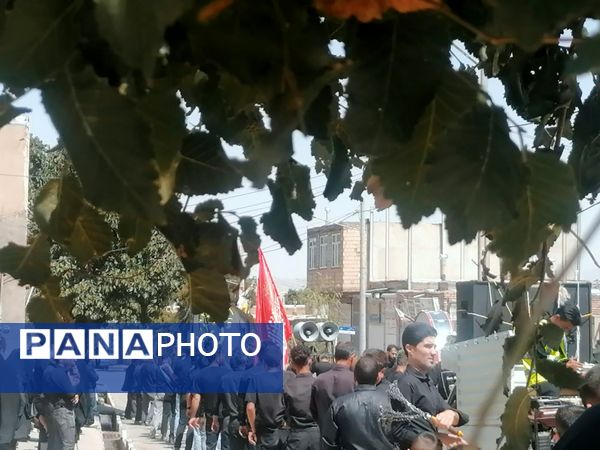 شهر نسر غرق در سوگ؛ برپایی دسته‌های عزاداری شهادت امام حسن(ع) و رحلت پیامبر اکرم(ص)