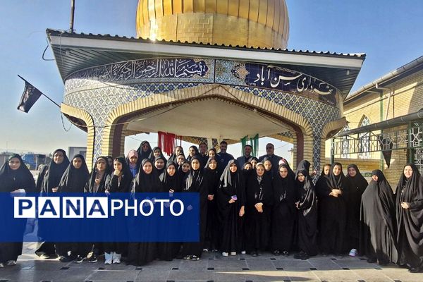 عطر ایمان در آیین بدرقه دختران راهیان نور فشافویه 