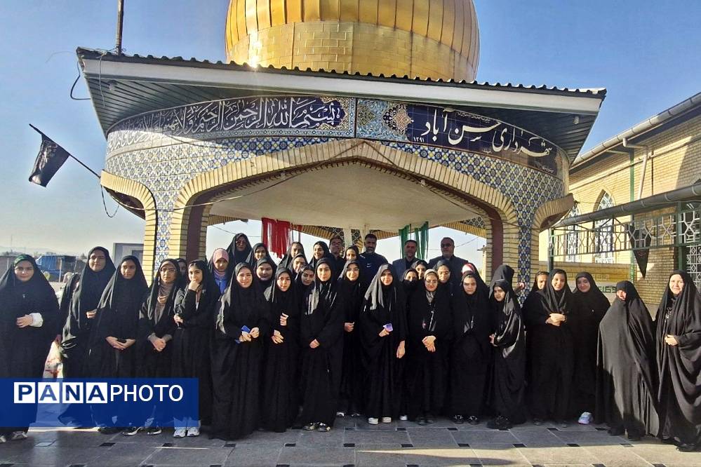 عطر ایمان در آیین بدرقه دختران راهیان نور فشافویه 