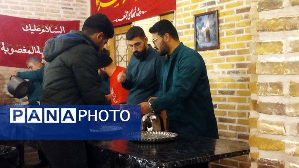 گذری بر چایخانه حضرت فاطمه زهرا در مسجد جامع نیشابور 