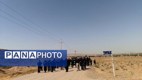 عزاداری مردم روستای جلماجرد در تاسوعای حسینی
