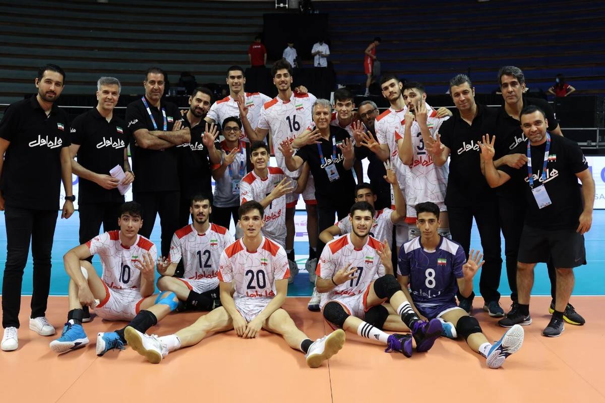 ایران فینالیست رقابت‌های والیبال قهرمانی جوانان آسیا شد