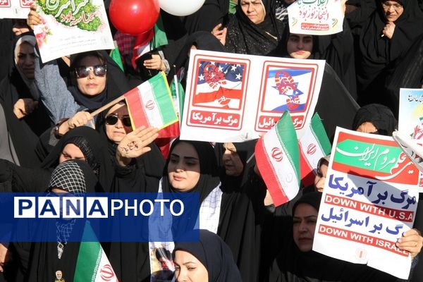 طنین شعار استقلال، آزادی، جمهوری اسلامی در شهرهای مختلف خوزستان