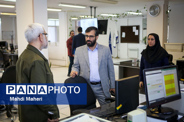 بازدید رئیس سازمان تعلیم و تربیت کودک از خبرگزاری پانا