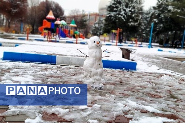 لردگان میزبان اولین برف زمستانی 