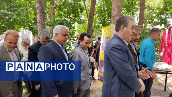 افتتاحیه نمایشگاه جشنواره بزرگ تاک پلو در شهرستان خلیل آباد 