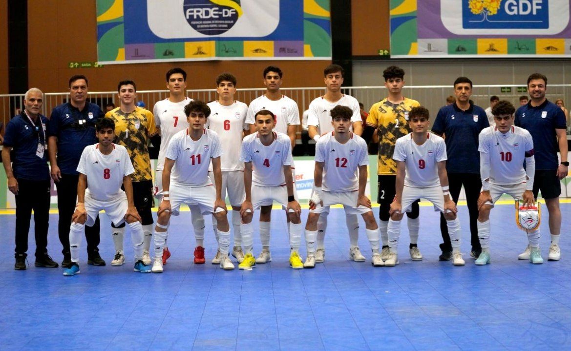 درخشش ایران در فوتسال دانش‌آموزان جهان