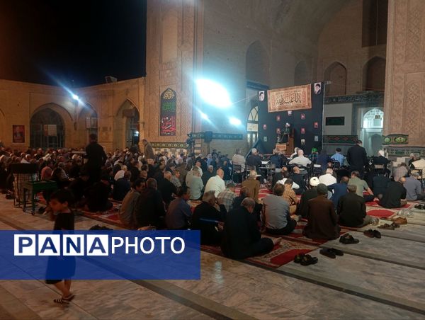 مراسم عزاداری سیدالشهدا (ع) در مسجد جامع نیشابور