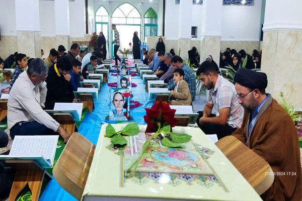 ترتیل خوانی نوای ملکوت در  شبانکاره