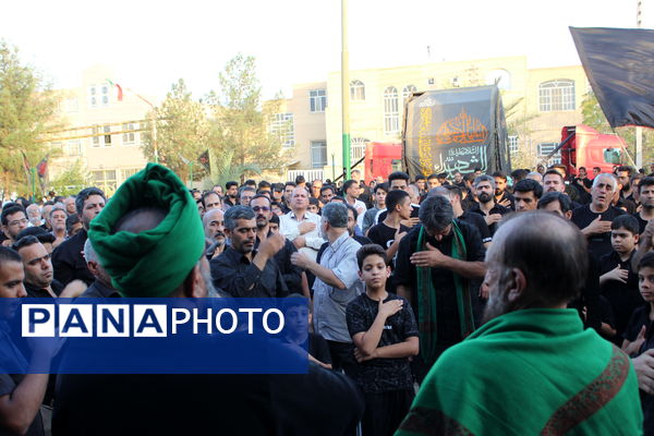 آیین نخل‌برداری شهادت امام رضا (ع) در یزد