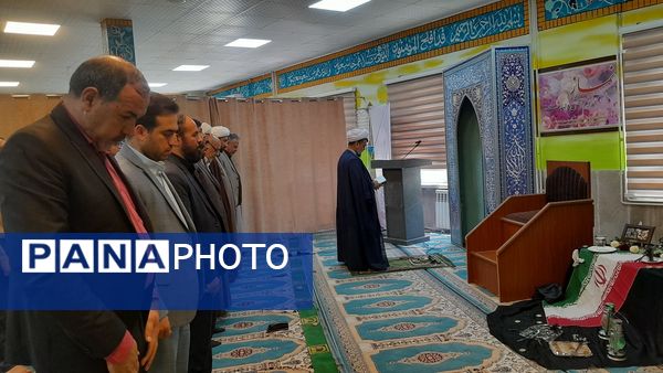 مراسم سالگرد شهادت آیت‌الله رئیسی در اداره‌کل آموزش‌وپرورش استان البرز 