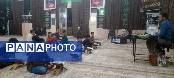 جلسه قرآنی و آموزش تخصصی قرائت قرآن کریم شهدای فدافن