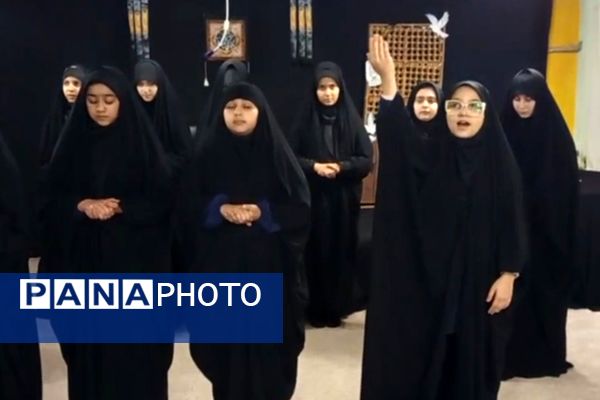 مراسم سوگواری حضرت فاطمه زهرا (س) در مدرسه عطر کوثر پردیس