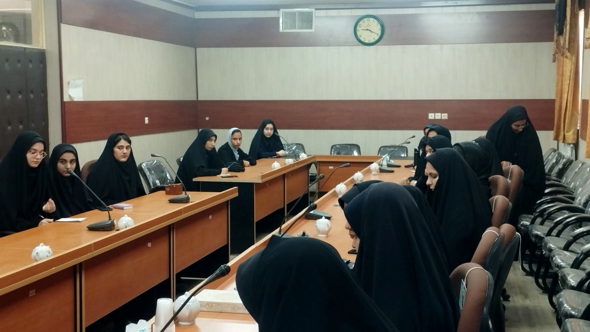 جلسه بازگشایی مدارس و هفته دفاع مقدس در خلیل آباد
