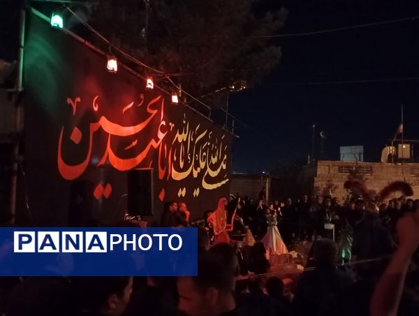 شبیه خوانی عصر عاشورا در روستای فدافن