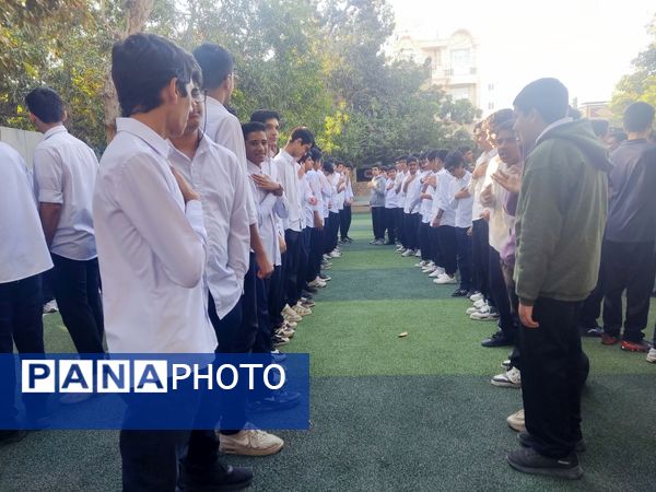 سخنرانی معنوی و مداحی ویژه فاطمیه در مدرسه جاوید