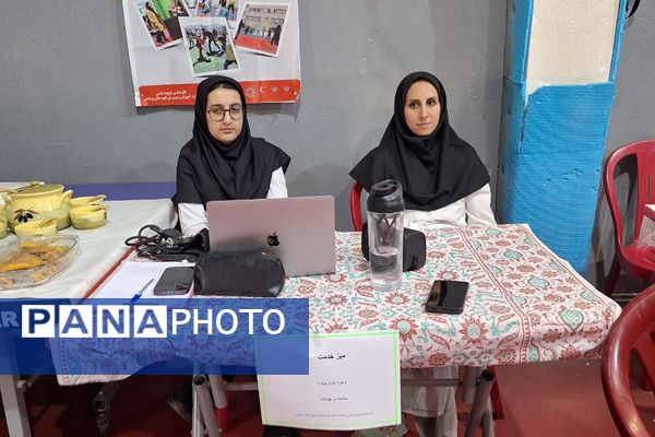 حضور دانش آموزان پویا و پر انرژی پردیس در «میدان پویا»