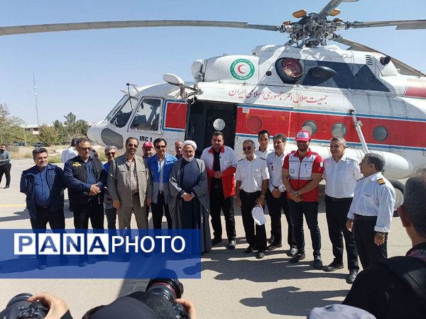افتتاحیه طرح خدمت رسانی هلال احمر به زائران در ایام پایانی صفر 
