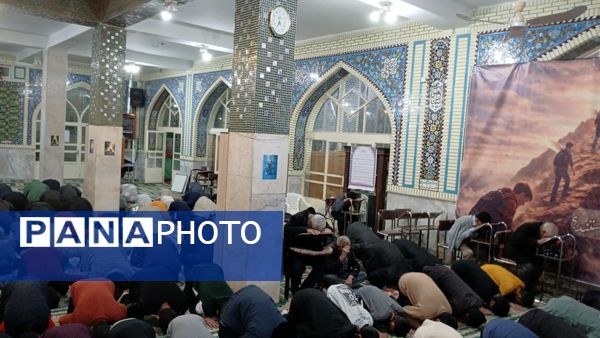  اعتکاف دانش‌آموزی در شهرستان بن