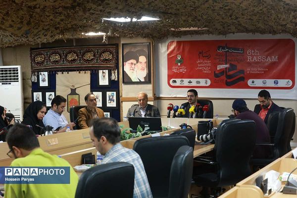 نشست خبری جشنواره بین‌المللی فیلم کوتاه «رسام»