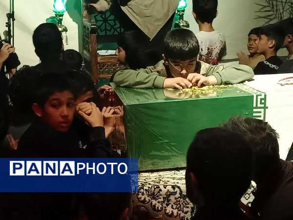 مراسم عزاداری دهه فاطمیه در مسجد مهرولایت با میهمانی شهید گمنام