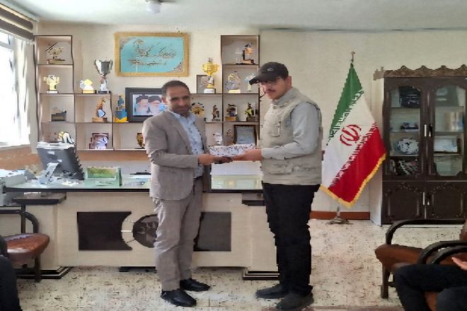 تقدیر از خبرنگار فعال پانا استان در حوزه آموزش و پرورش استثنایی 